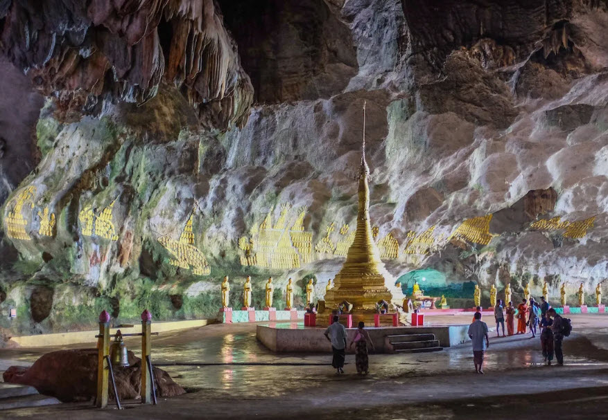 Kaw Gon Cave, Myanmar, Myanmar